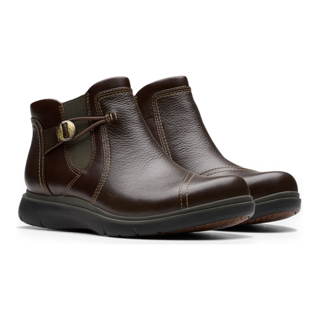 CLARKS WOMEN'S CERTINA JOY-DARK BROWN