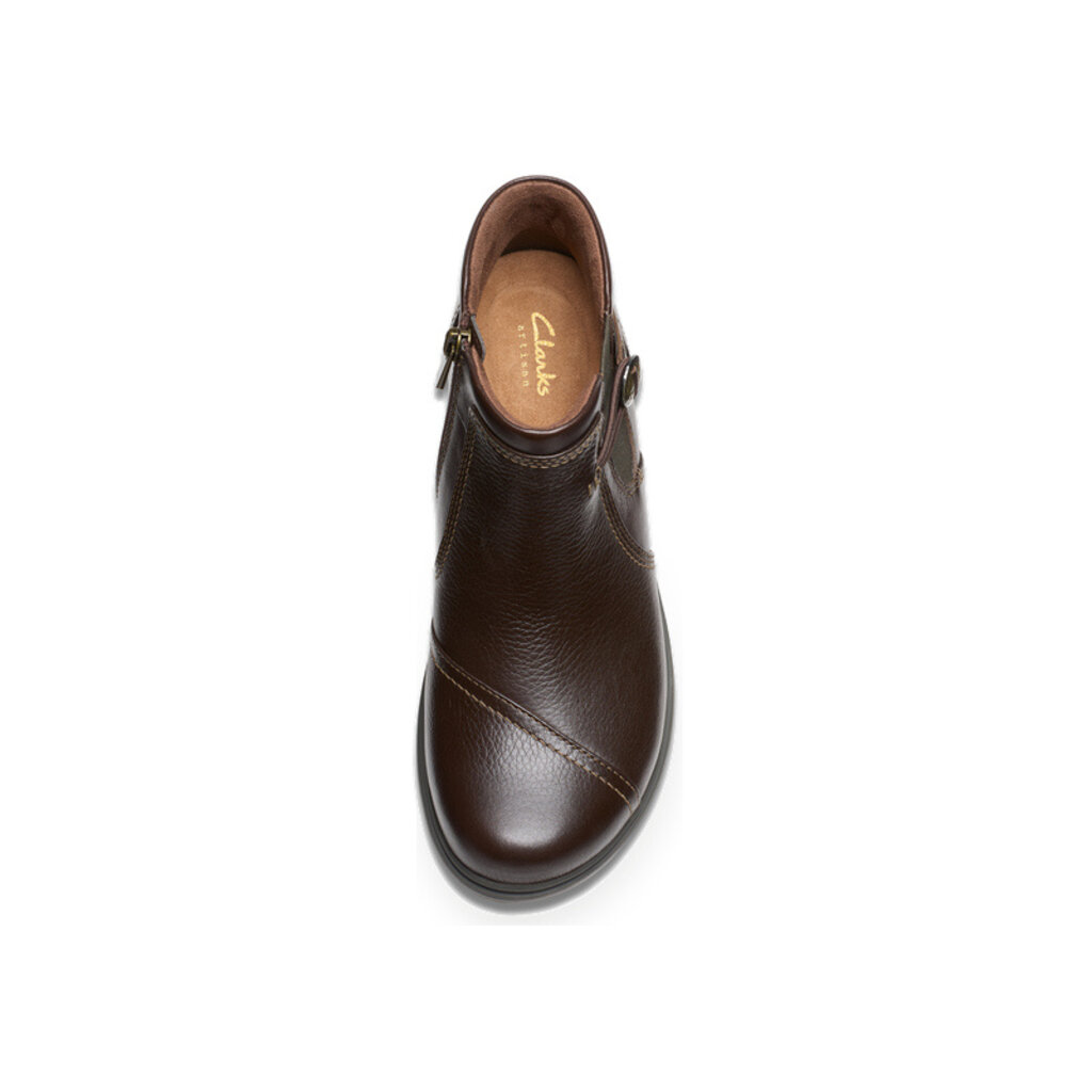 CLARKS WOMEN'S CERTINA JOY-DARK BROWN