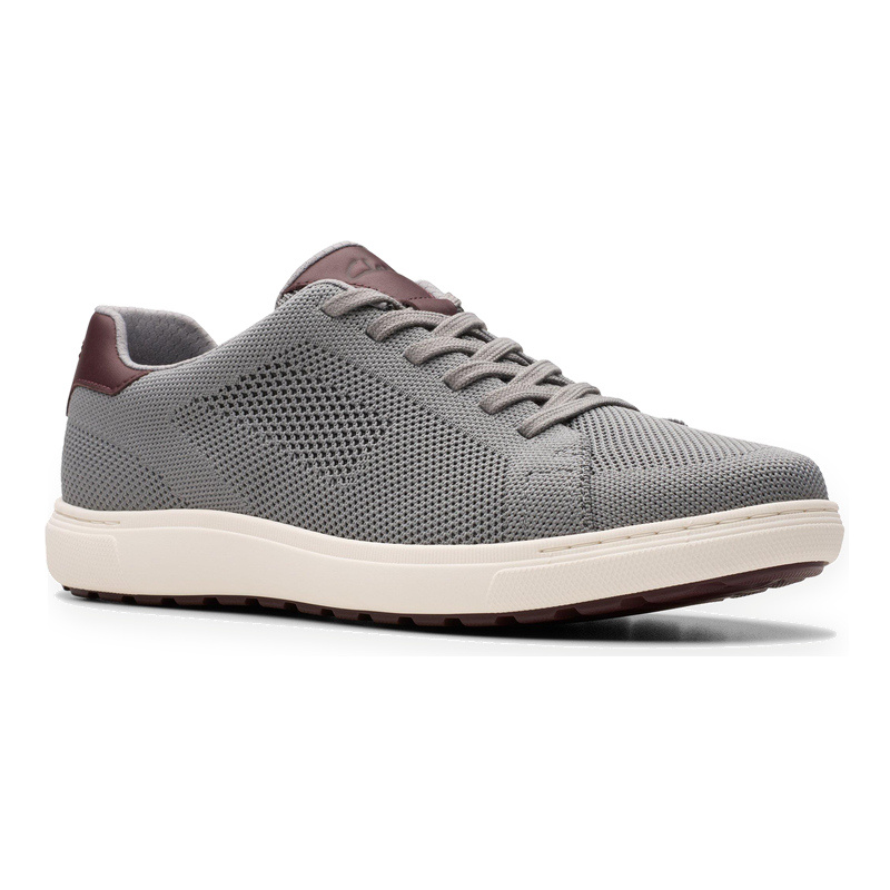 CLARKS MEN'S MAPSTONE LACE-GREY KNIT