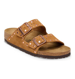BIRKENSTOCK ARIZONA RIVETS SUEDE-MINK