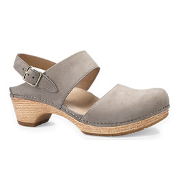 DANSKO WOMEN'S LUCIA MILLED NUBUCK-TAUPE