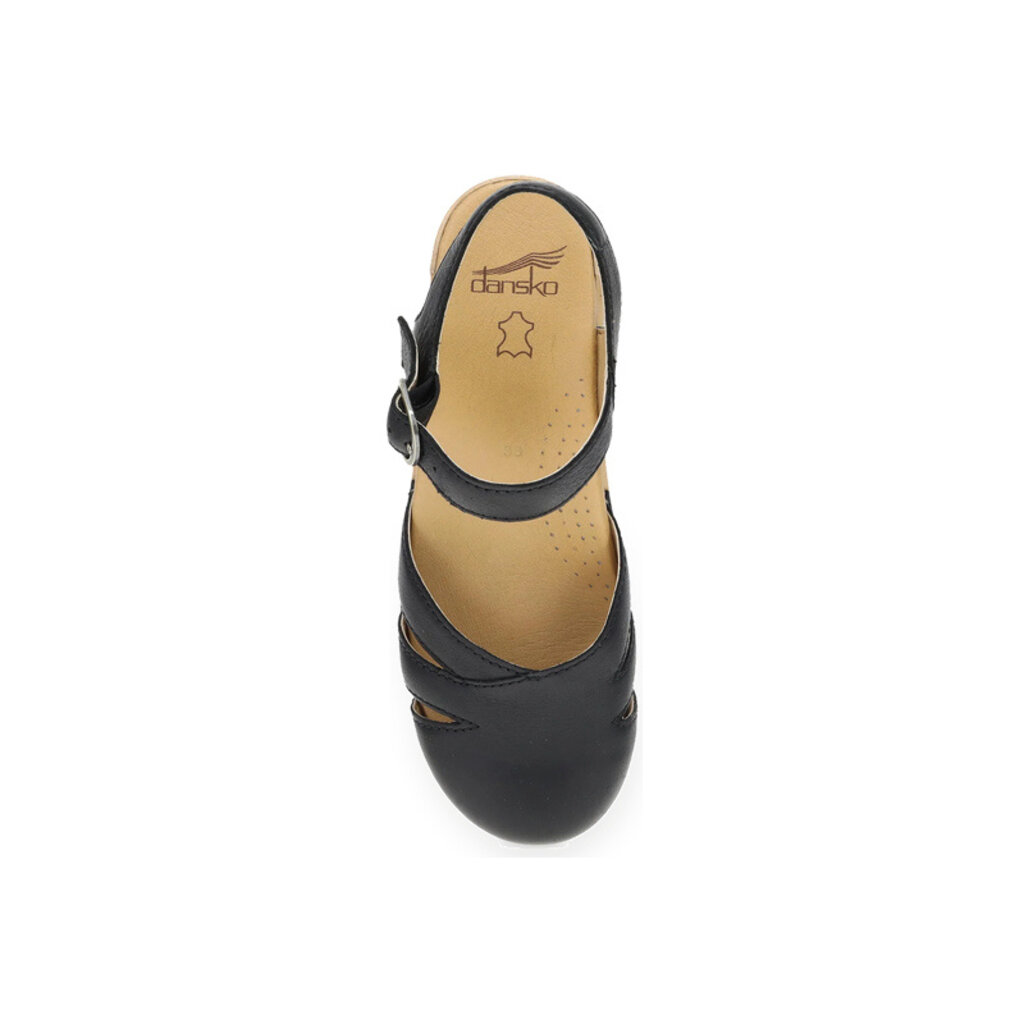 DANSKO WOMEN'S MARGRETA MARY JANE CLOG-BLACK | BEND SHOE CO