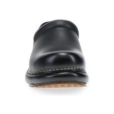 DANSKO WOMEN'S PLATFORM PRO CLOG BURNISHED NUBUCK-BLACK | BEND SHOE CO