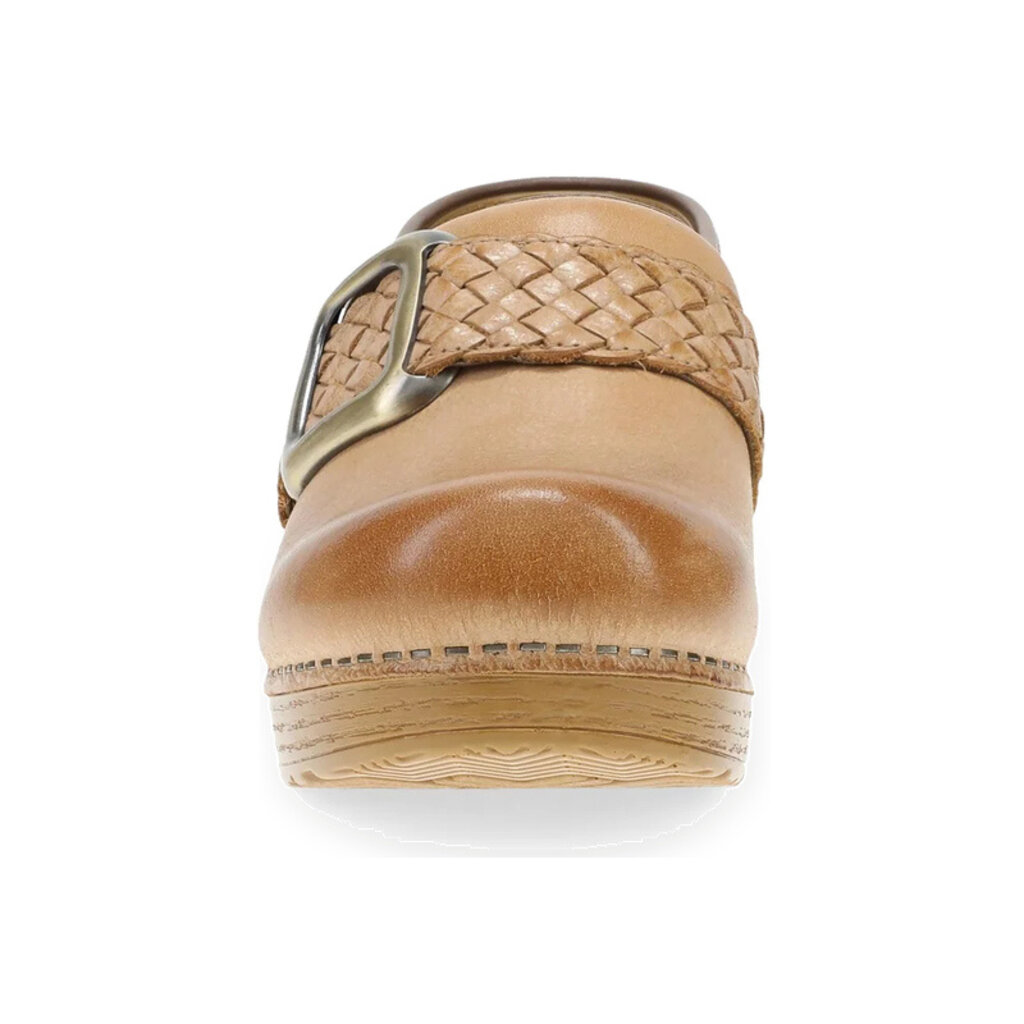 DANSKO WOMEN'S PRO BRAIDED CLOG-HONEY DISTRESSED | BEND SHOE CO
