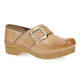 DANSKO WOMEN'S PRO BRAIDED CLOG-HONEY DISTRESSED
