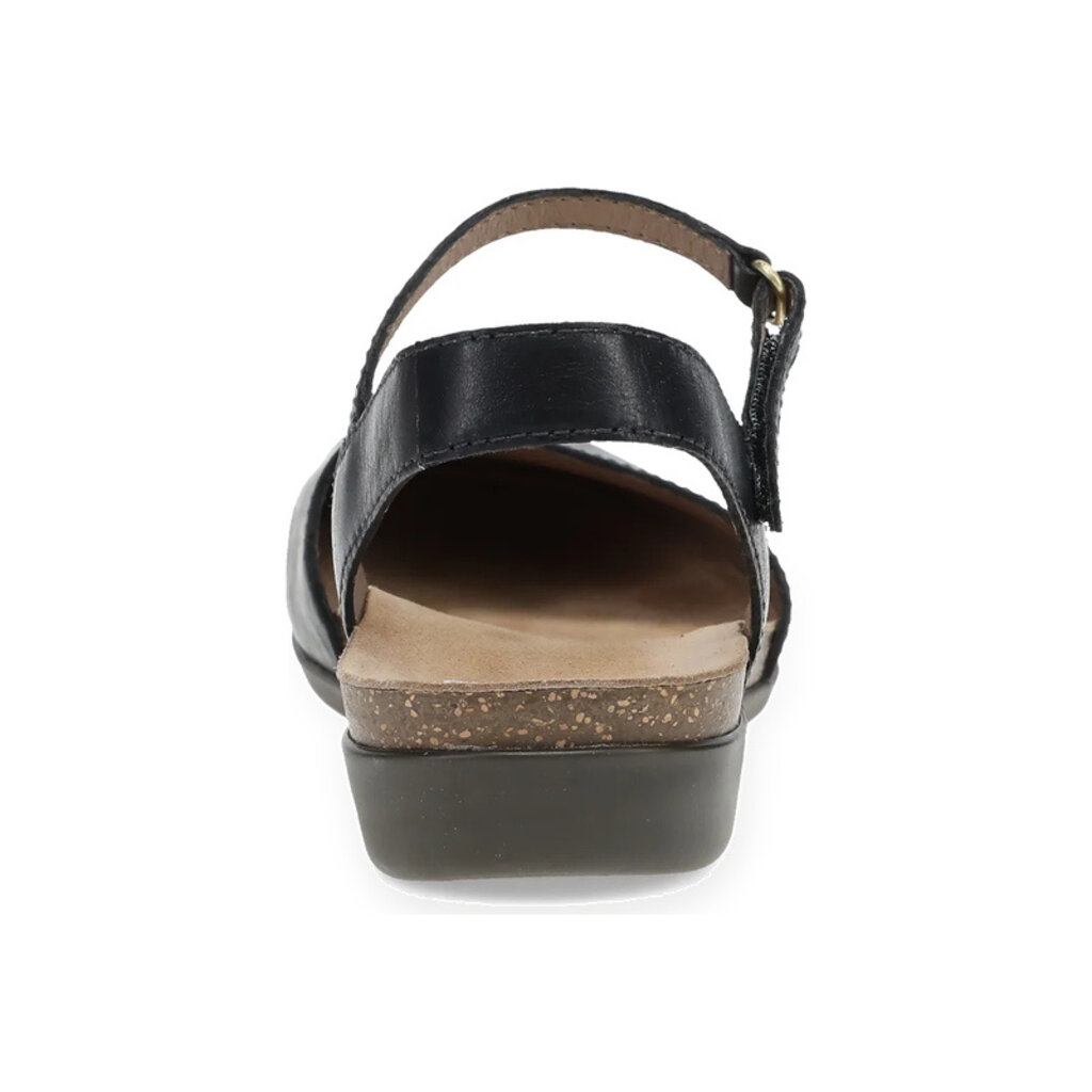 DANSKO WOMEN'S ROWAN BLACK WAXY BURNISHED | BEND SHOE CO