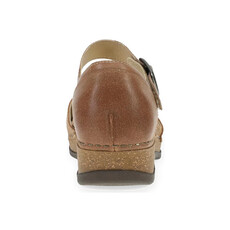 DANSKO WOMEN'S MAE BURNISHED SUEDE-TAN