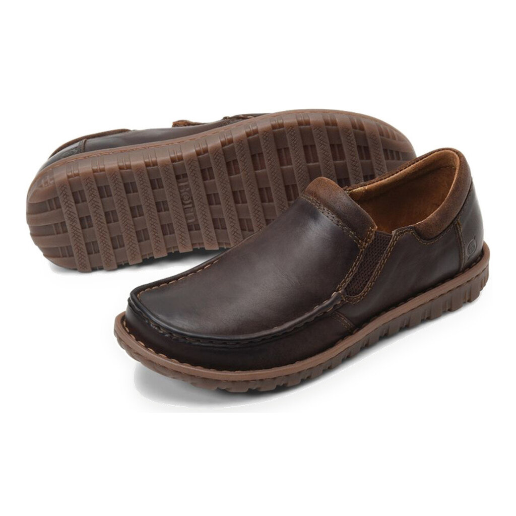 BORN MEN'S GUDMUND-DARK BROWN | BEND SHOE CO