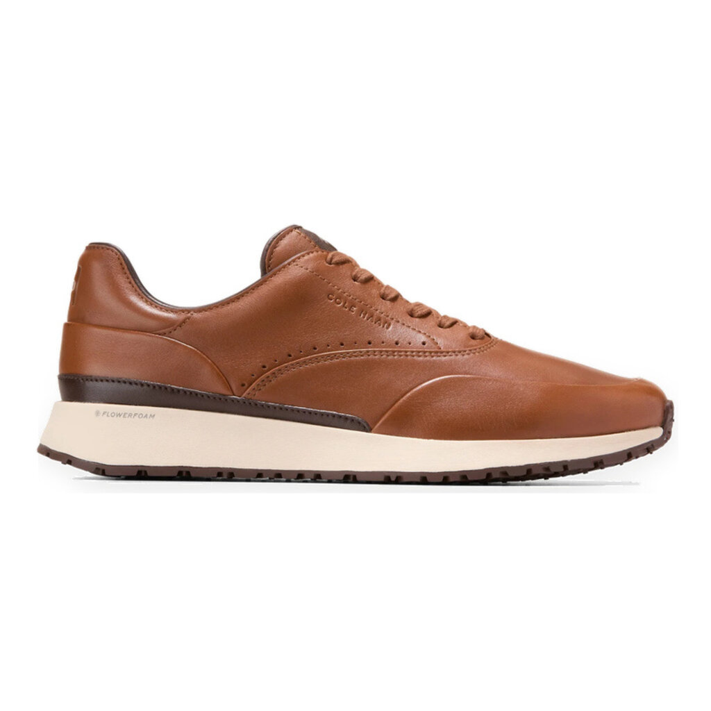 COLE HAAN MEN'S GRANDPRO ALL DAY RUNNER-BRITISH TAN/DARK CHOCOLATE/IVORY | BEND SHOE CO