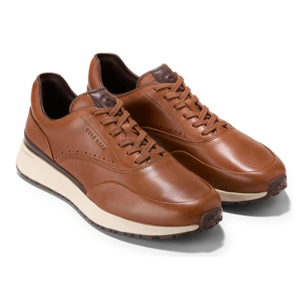 COLE HAAN MEN'S GRANDPRO ALL DAY RUNNER-BRITISH TAN/DARK CHOCOLATE/IVORY | BEND SHOE CO