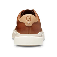 COLE HAAN MEN'S GRANDPRO RALLY LASER CUT SNEAKER BRITISH TAN/IVORY