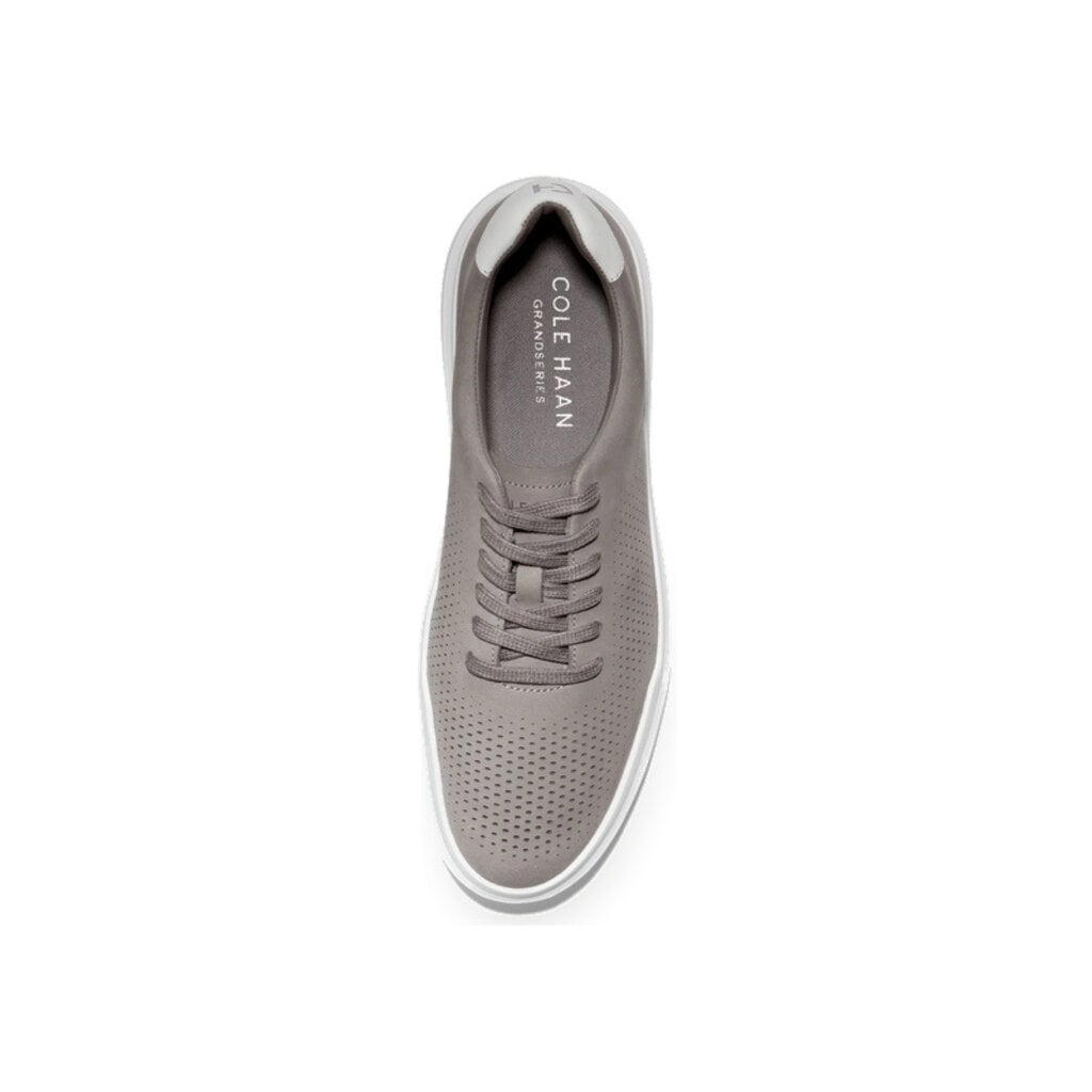 MEN'S GRANDPRO RALLY LASER CUT SNEAKER IRON/OPTIC WHITE
