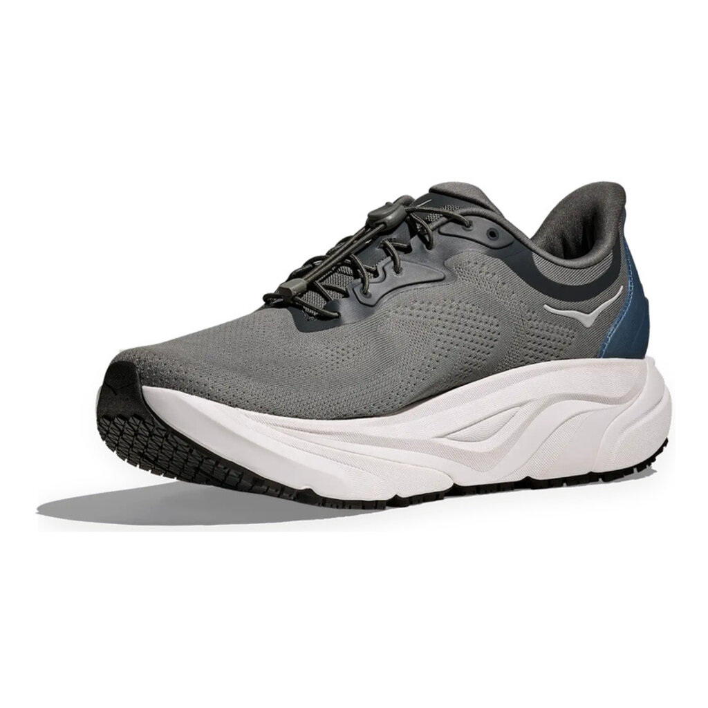HOKA ONE ONE MEN'S ARAHI SLIP RESISTANT-ASTEROID/DOWNPOUR