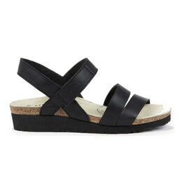 NAOT KAYLA ARCH PRO-BLACK MATTE LEATHER