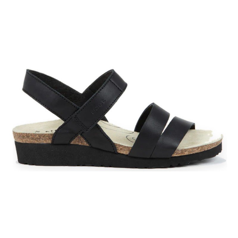 NAOT KAYLA ARCH PRO-BLACK MATTE LEATHER