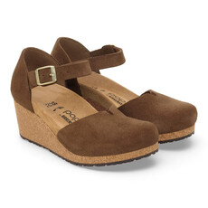 BIRKENSTOCK MARY SUEDE-DARK TEA | BEND SHOE CO
