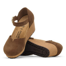 BIRKENSTOCK MARY SUEDE-DARK TEA | BEND SHOE CO