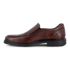 ECCO MEN'S HELSINKI 2.0 APRON TOE SLIP-ON-COGNAC | BEND SHOE CO