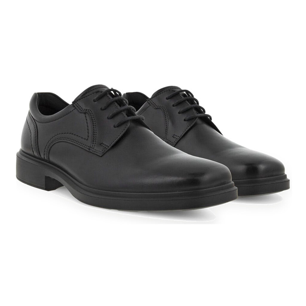 ECCO MEN'S HELSINKI 2.0 PLAIN TOE TIE-BLACK | BEND SHOE CO