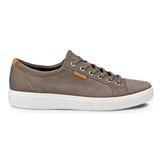 ECCO MEN'S SOFT 7 SNEAKER-DARK CLAY/LION