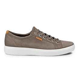 ECCO MEN'S SOFT 7 SNEAKER-DARK CLAY/LION
