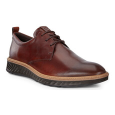 ECCO MEN'S ST.1 HYBRID PLAIN TOE-COGNAC