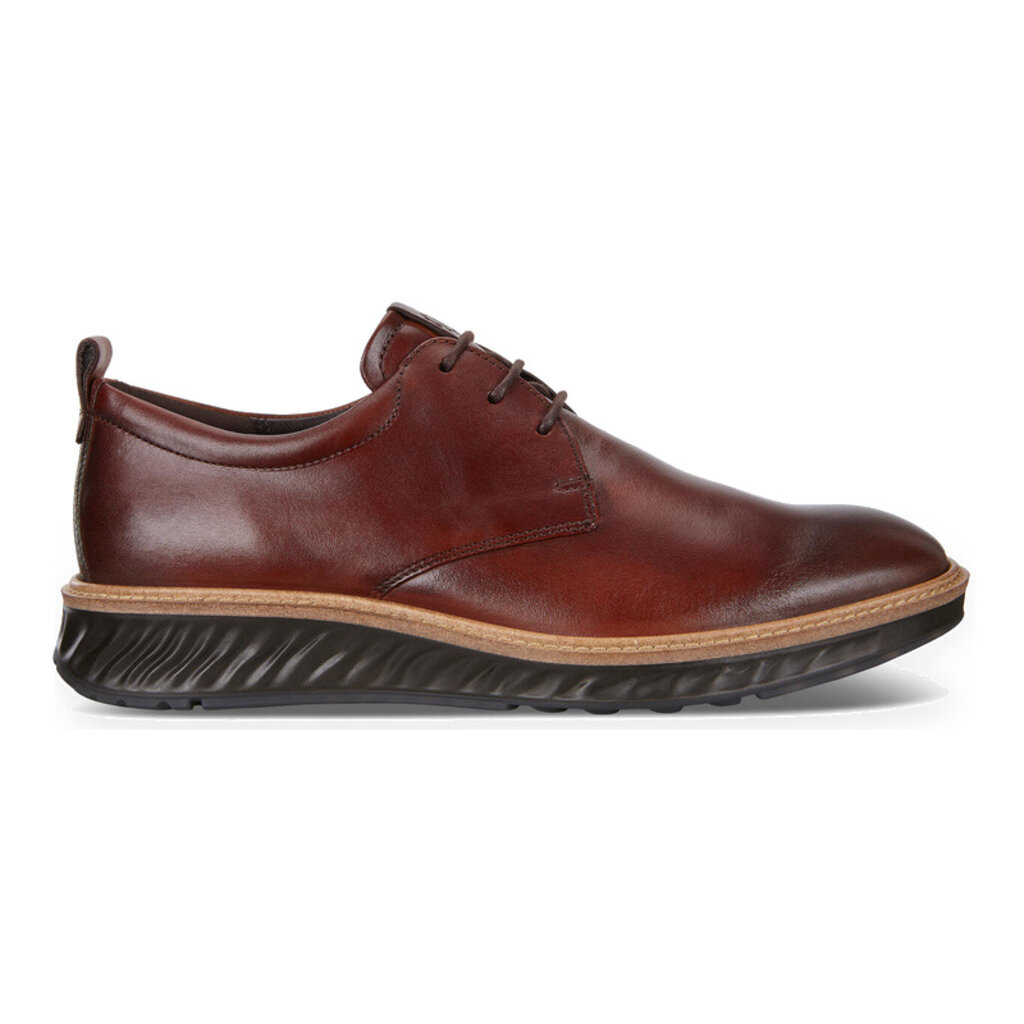 ECCO MEN'S ST.1 HYBRID PLAIN TOE-COGNAC