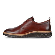 ECCO MEN'S ST.1 HYBRID PLAIN TOE-COGNAC