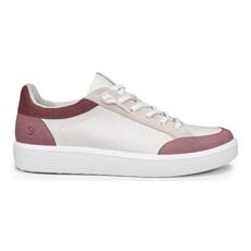 ECCO WOMEN'S SOFT 60 SNEAKER-MULTICOLOR RED
