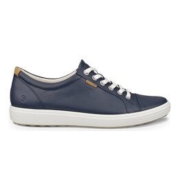 ECCO WOMEN'S SOFT 7 SNEAKER-MARINE