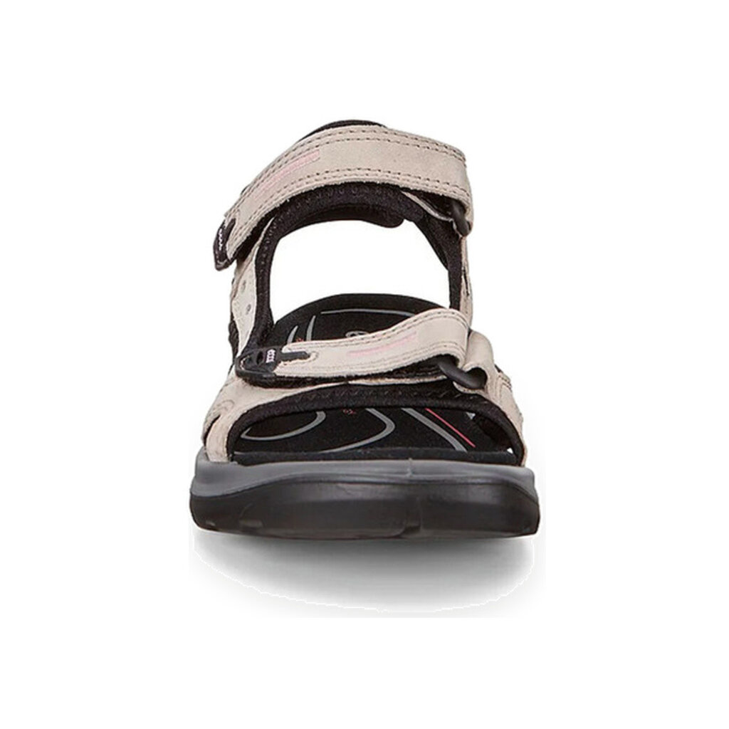 ECCO WOMEN'S YUCATAN SANDAL-ATMOSPHERE/ICE W/BLACK | BEND SHOE CO