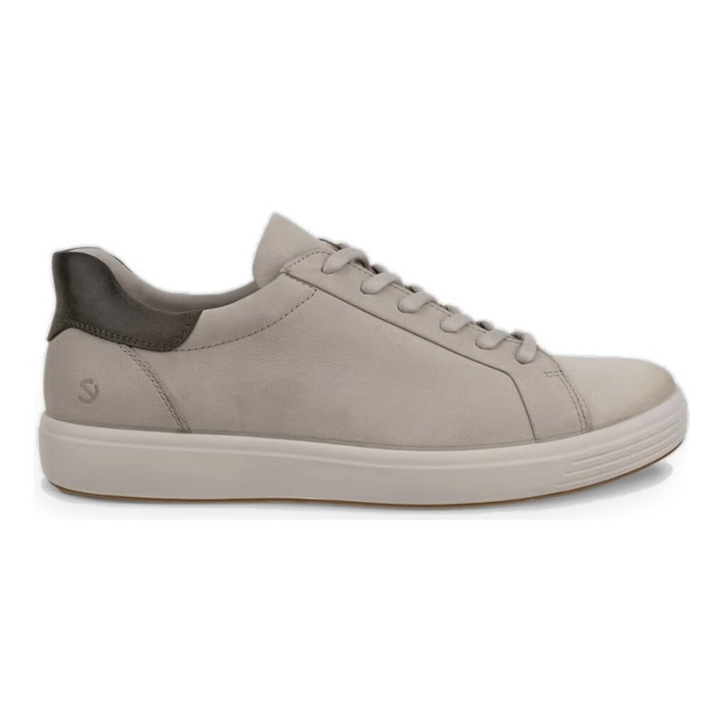ECCO MEN'S SOFT 7 EASY SLIP LACE-PURE CASHMERE/TARMAC | BEND SHOE CO