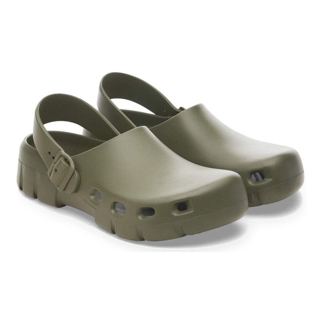 BIRKENSTOCK BIRKI FLOW EVA-KHAKI | BEND SHOE CO