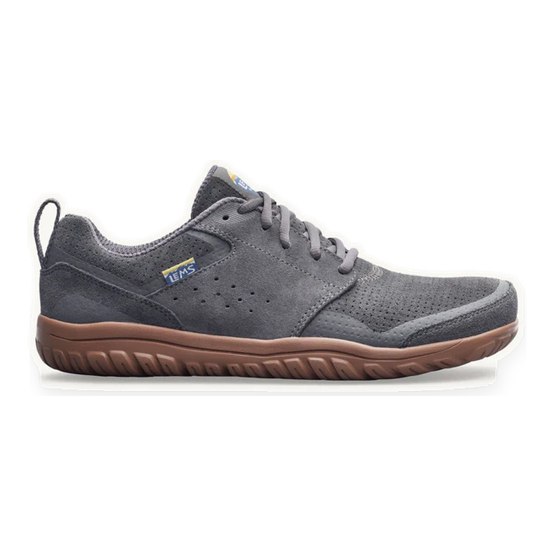 LEMS MEN'S PRIMAL ZEN SUEDE-GRAPHITE
