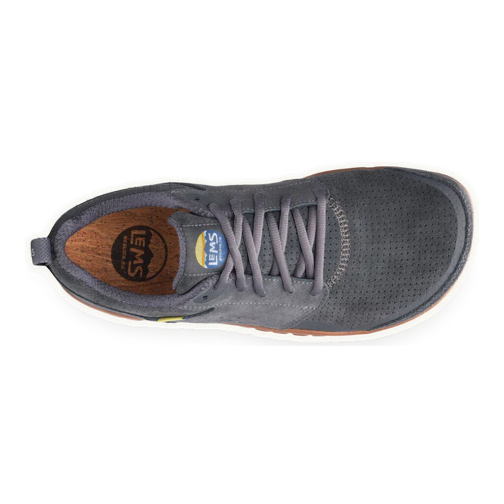 LEMS MEN'S PRIMAL ZEN SUEDE-GRAPHITE | BEND SHOE CO