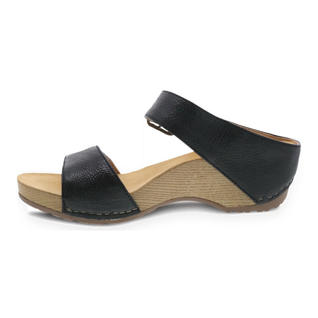 DANSKO TANYA BLACK MILLED BURNISHED | BEND SHOE CO