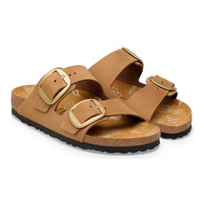 BIRKENSTOCK ARIZONA BIG BUCKLE NUBUCK-MINK | BEND SHOE CO
