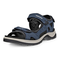 ECCO WOMEN'S YUCATAN SANDAL-MARINE | BEND SHOE CO