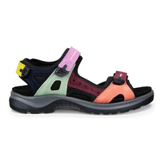 ECCO WOMEN'S YUCATAN SANDAL-MULTICOLOR | BEND SHOE CO