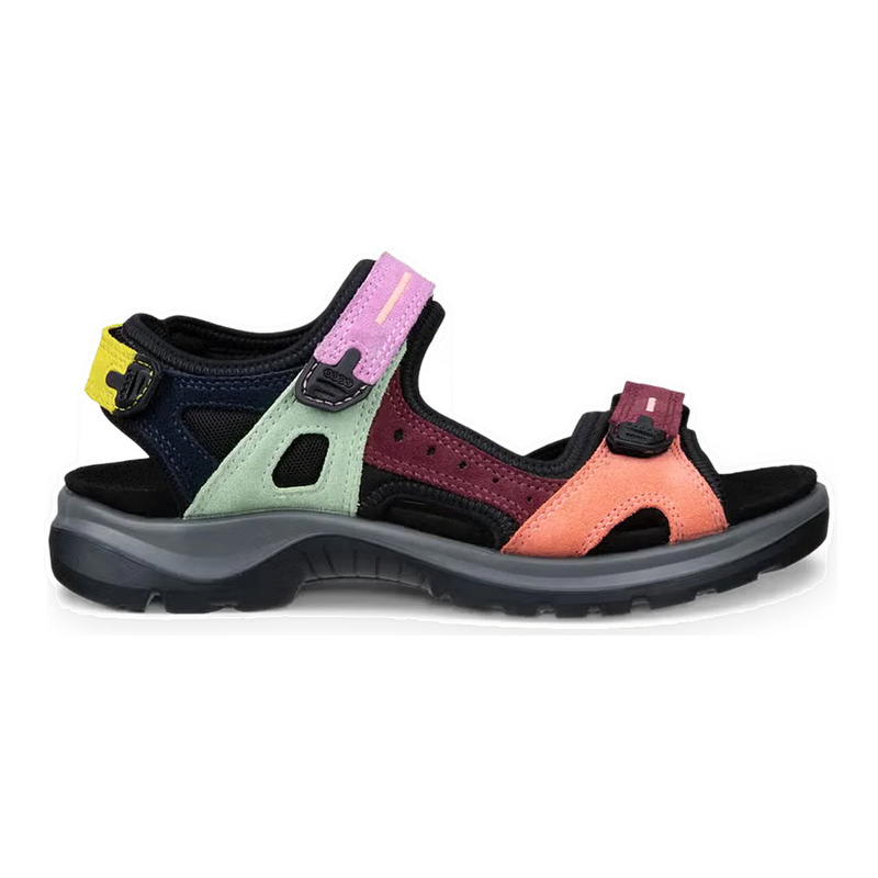 ECCO WOMEN'S YUCATAN SANDAL-MULTICOLOR