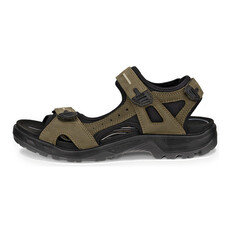 ECCO MEN'S YUCATAN SANDAL-TARMAC | BEND SHOE CO