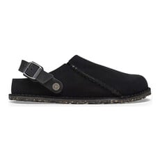 BIRKENSTOCK LUTRY SUEDE BLACK | BEND SHOE CO
