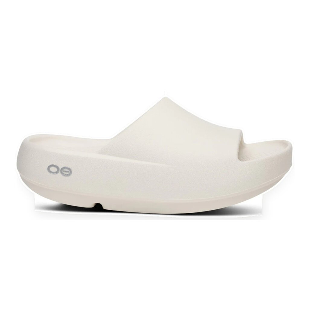 OOFOS OOAHH+ SLIDE-CHALK | BEND SHOE CO