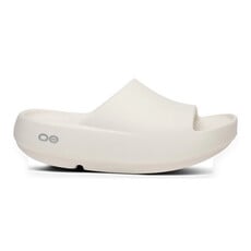 OOFOS OOAHH+ SLIDE-CHALK | BEND SHOE CO