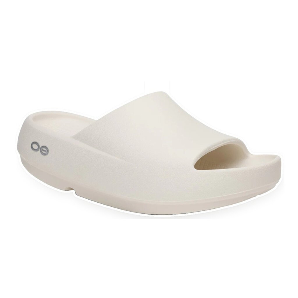 OOFOS OOAHH+ SLIDE-CHALK | BEND SHOE CO