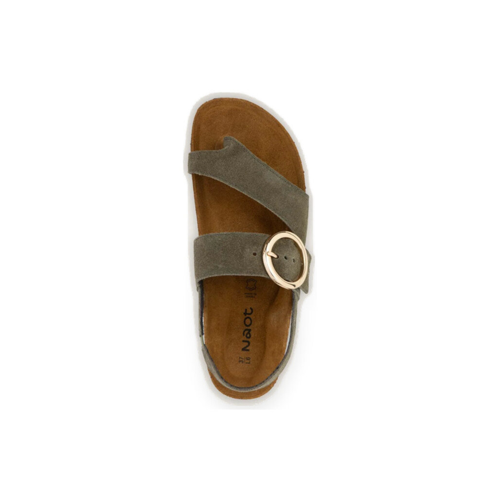 NAOT WOMEN'S BALTIMORE SUEDE-HUNTER GREEN | BEND SHOE CO