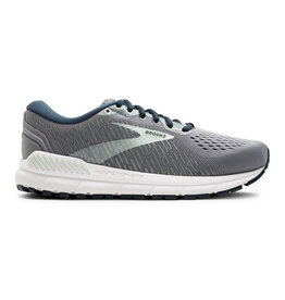 BROOKS WOMEN'S ADDICTION GTS 15 GREY/NAVY/AQUA 6.5 D