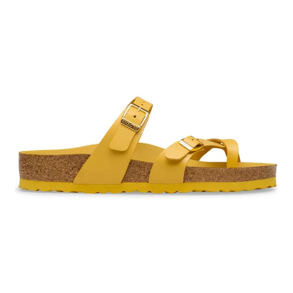 BIRKENSTOCK MAYARI AMALFI LEATHER-OCHRE | BEND SHOE CO