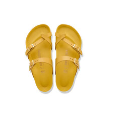 BIRKENSTOCK MAYARI AMALFI LEATHER-OCHRE | BEND SHOE CO