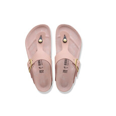 BIRKENSTOCK GIZEH BIG BUCKLE NUBUCK-SOFT PINK | BEND SHOE CO